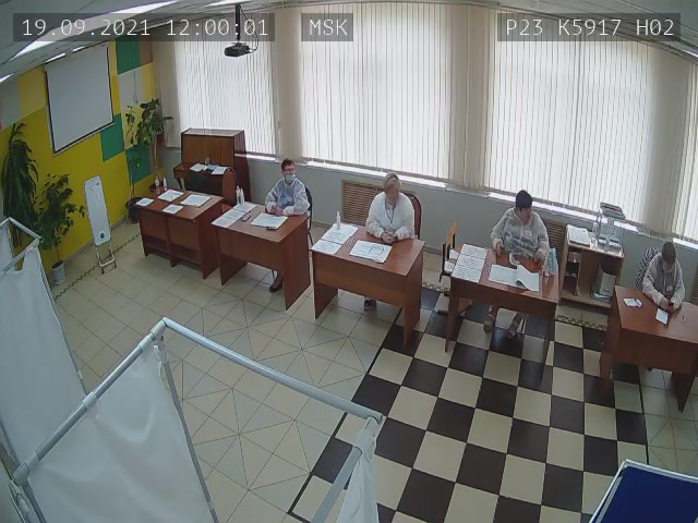 Скриншот нарушения с видеокамеры УИК 5917