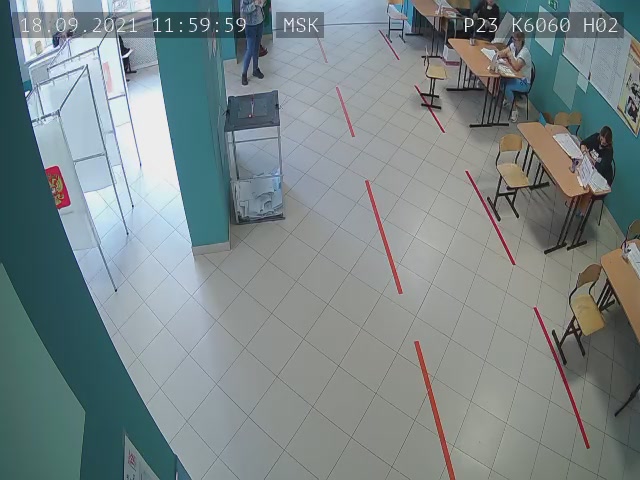 Скриншот нарушения с видеокамеры УИК 6060